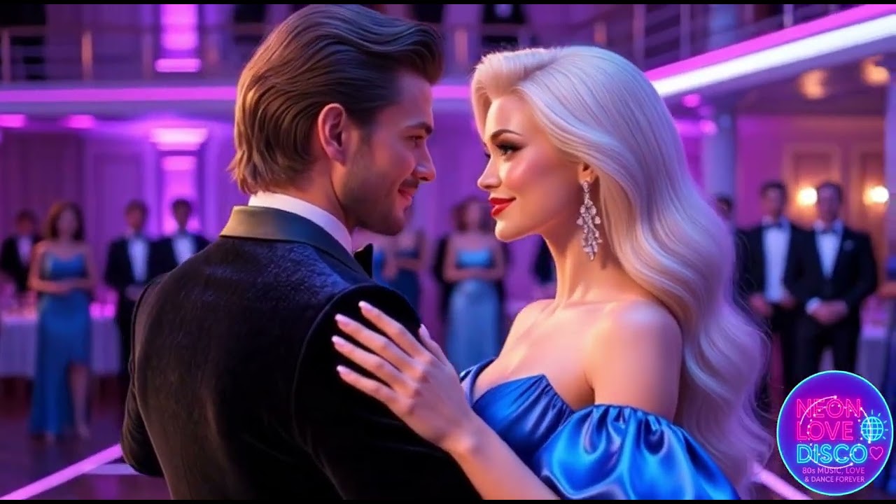 HOLD ME TONIGHT (Neon Hearts) 💙 80s Eurodisco Love Song | 19 MIN Midnight Cruise Dance Loop