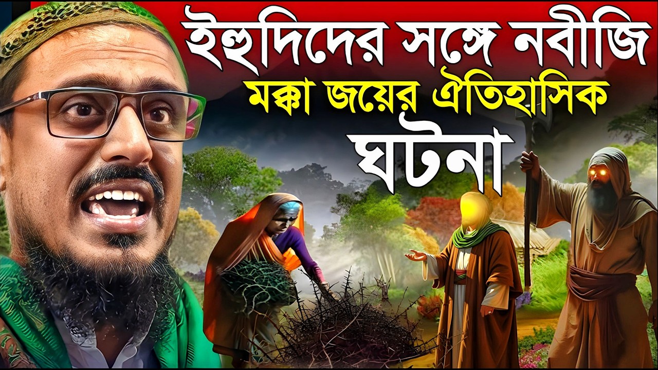 Mohebbullah Hussaini waz । ইহুদিদের সঙ্গে নবীজি মক্কা জয়ের ঘটনা । মোহেব্বুল্লাহ হোসাইনী ওয়াজ