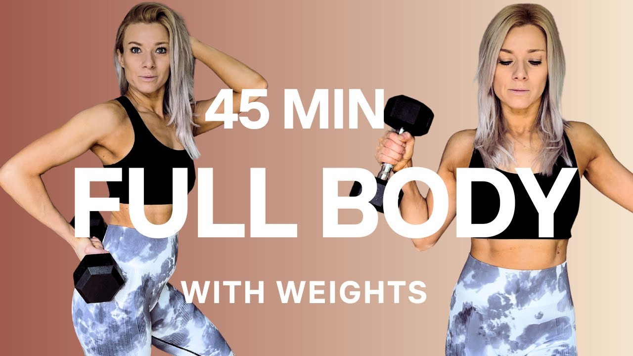 45-min Total Body Burn Workout - Strength + Cardio, No Repeats! 💪🔥