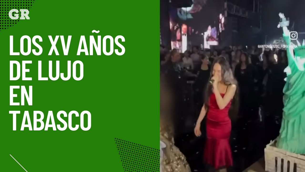 Los XV a&ntilde;os de lujo en Tabasco