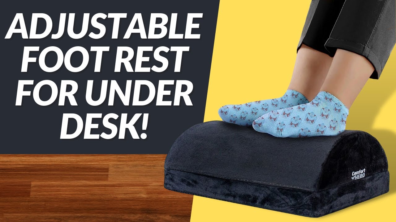 Adjustable Foot Rest for Under Desk