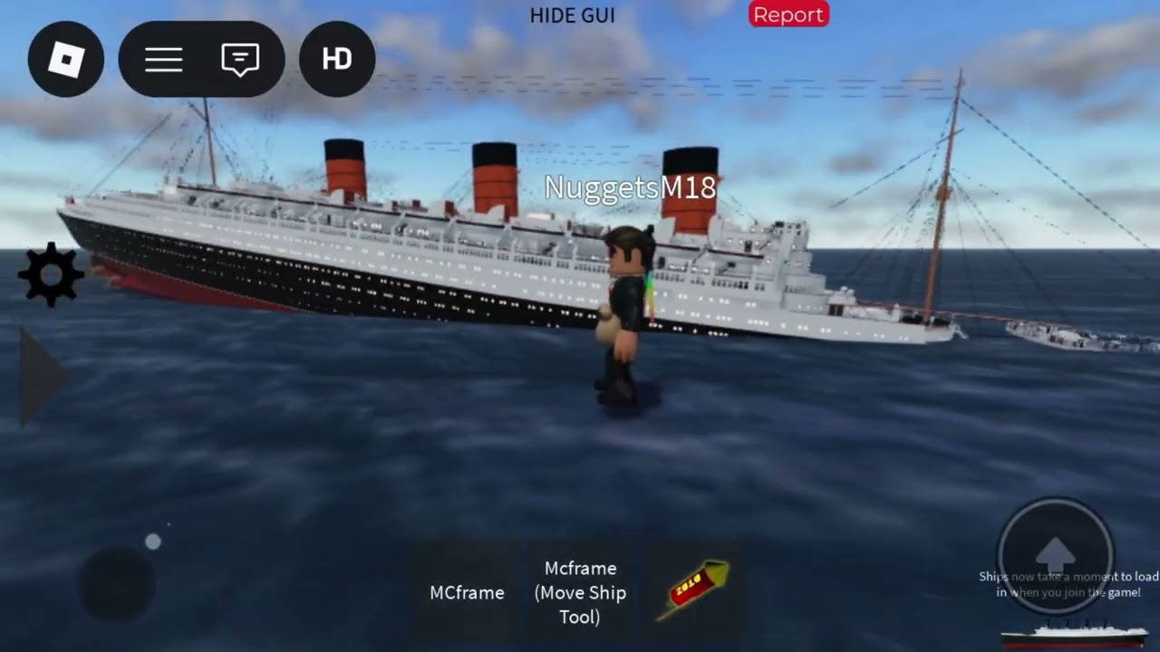 The sinking of super lit ship