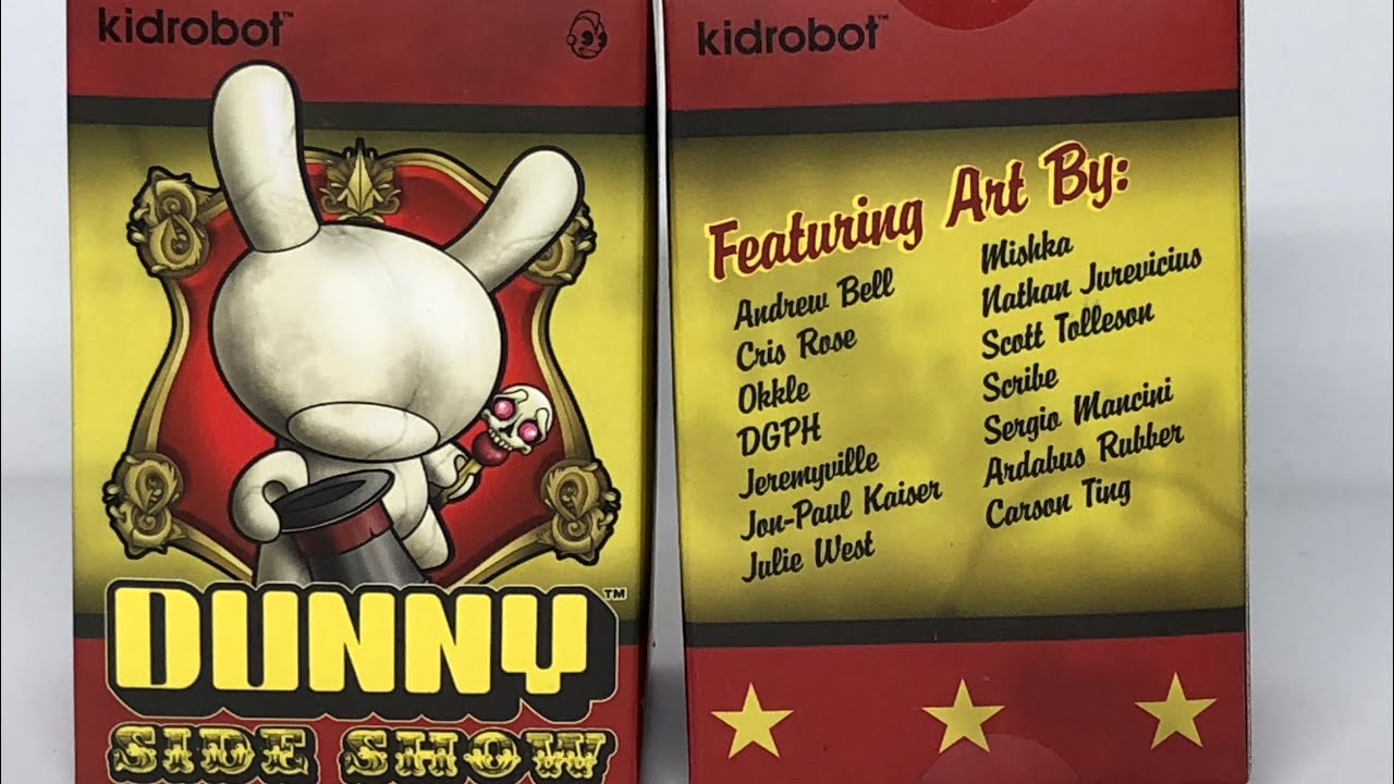 Kidrobot Dunny Blind Box opening #S2.E1