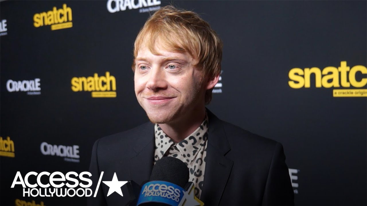 Rupert Grint Talks Starring In The New Crackle Series 'Snatch' | Access Hollywood
