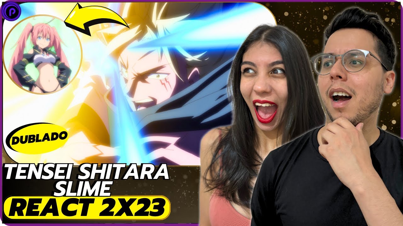 VELDORA VS MILIM! | REACT TENSEI SHITARA SLIME DUBLADO 2X23