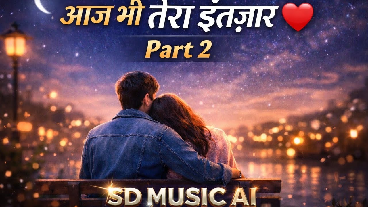 आज भी तेरा इंतज़ार ❤️Part 2 | 90s Romantic Love Song | Old Is Gold | SD MUSIC AI #OldIsGold #90sLove
