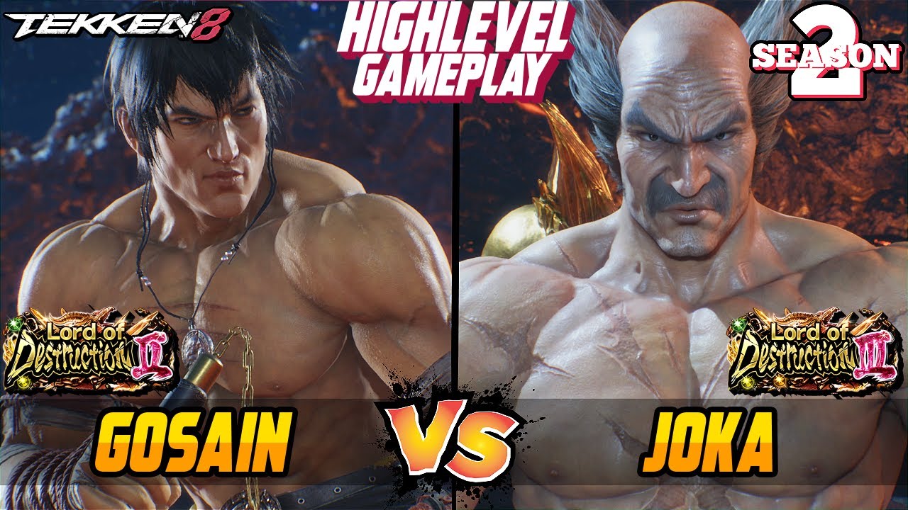 T8 &ndash; JOKA (Heihachi) vs GOSAIN (MARSHALL LAW) &ndash; Tekken 8 High Level Gameplay