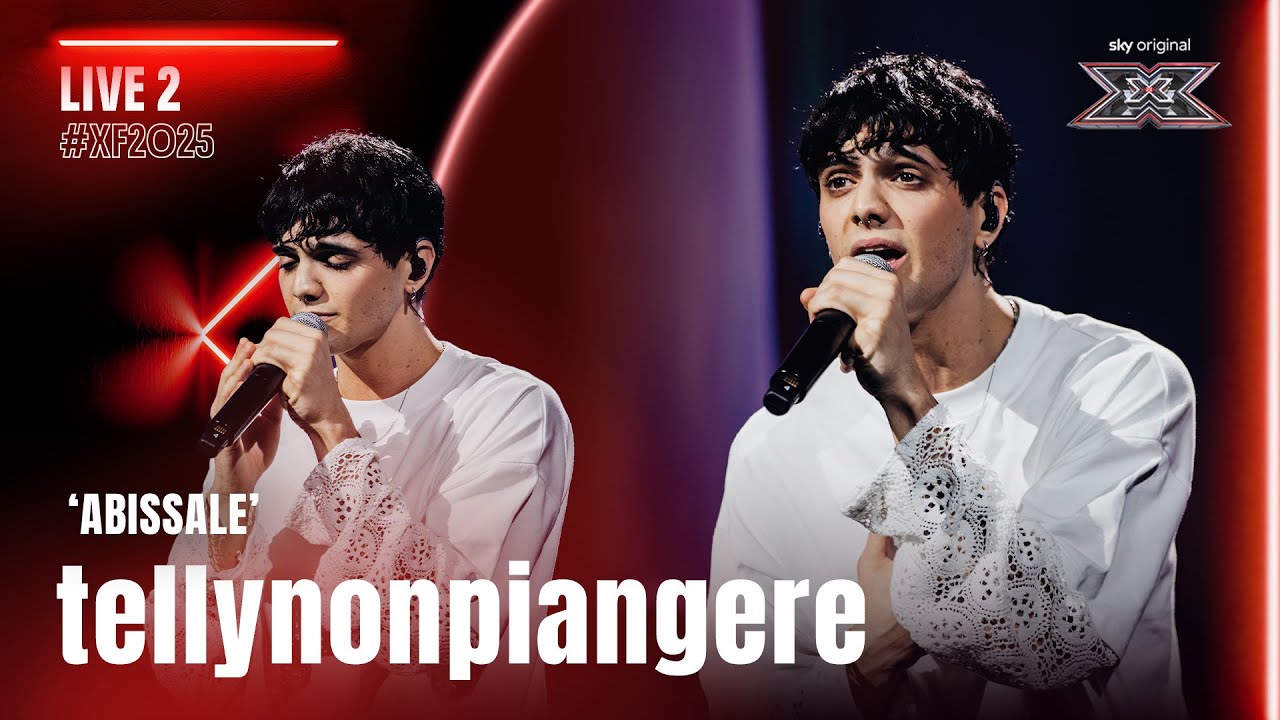 tellynonpiangere | ‘ABISSALE’ - Tananai | Live 2 | X Factor 2025