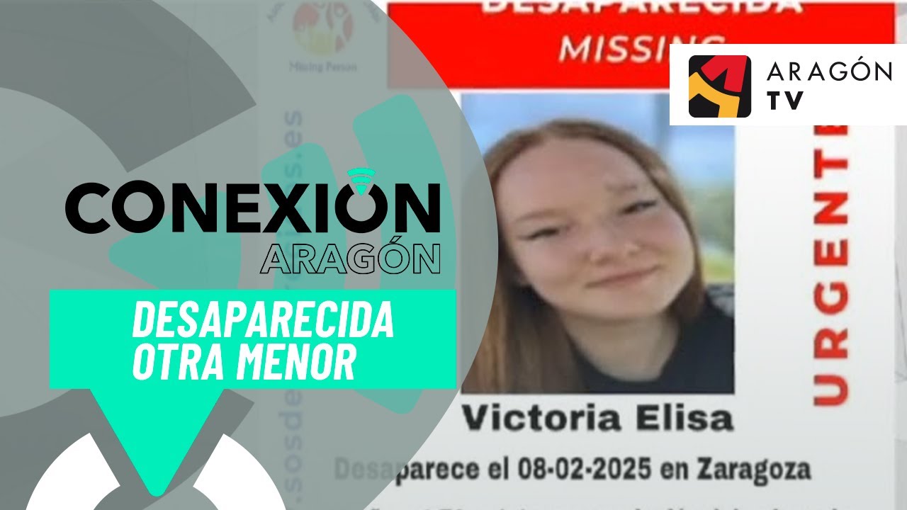 Desaparecida otra menor en Zaragoza.