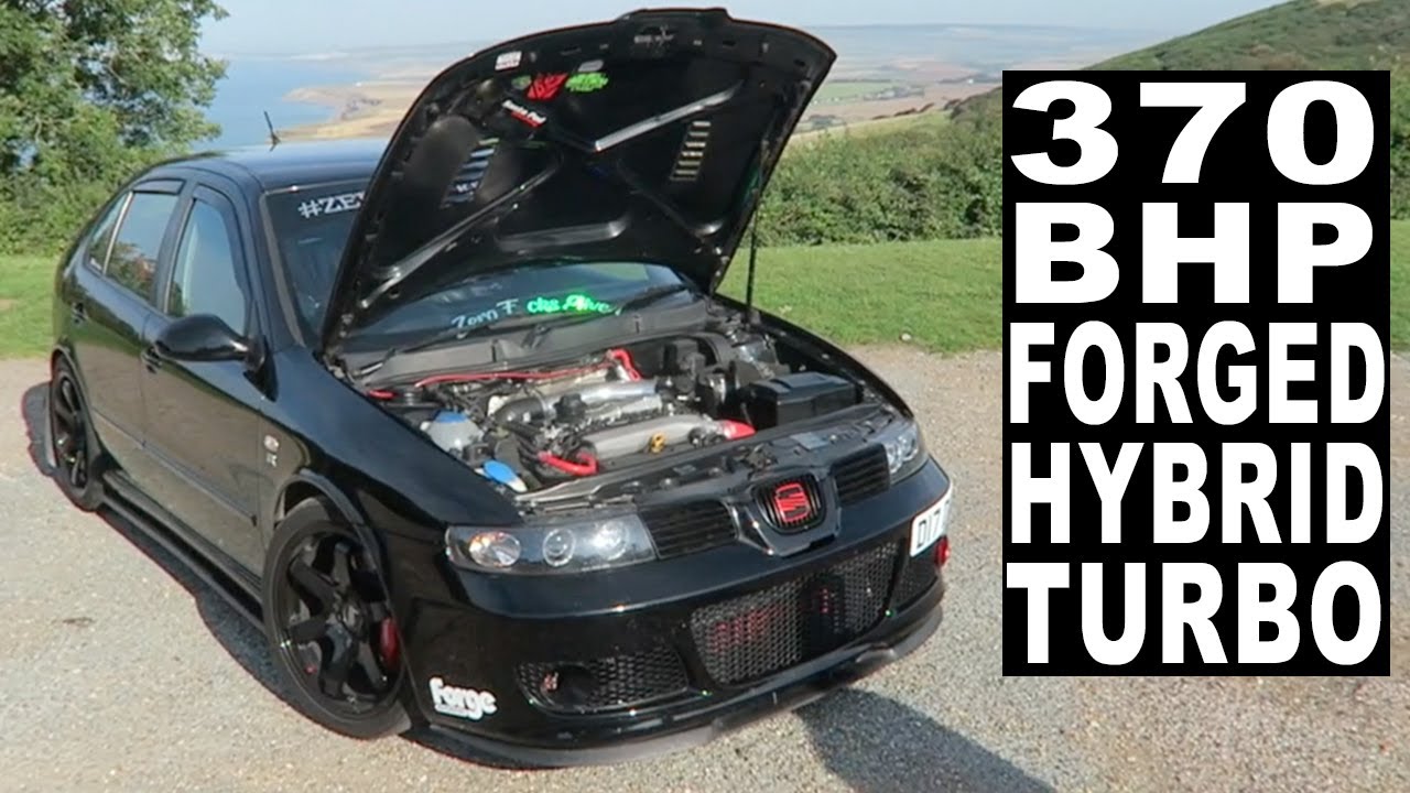 THIS 20 YEAR OLD BUILT A 370 BHP, K04 HYBRID TURBO, FORGED SEAT CUPRA R!!!
