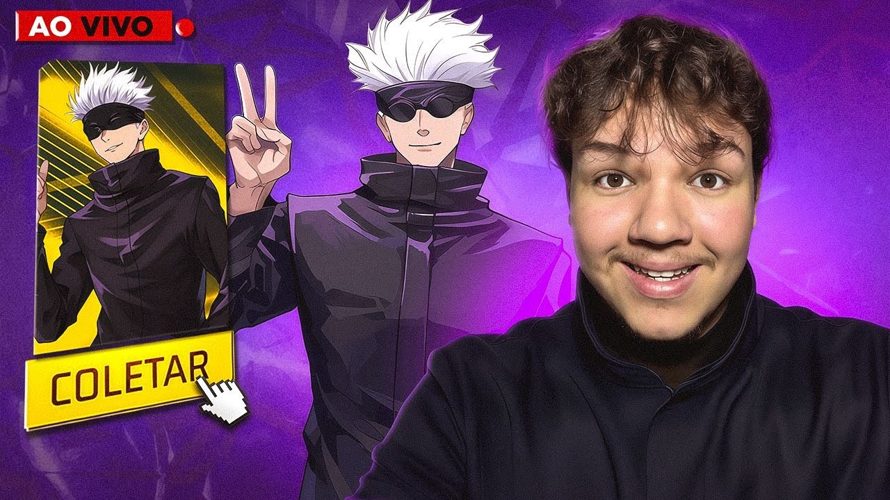 FREE FIRE X JUJUTSU KAISEN! NAWT FREE FIRE AO VIVO