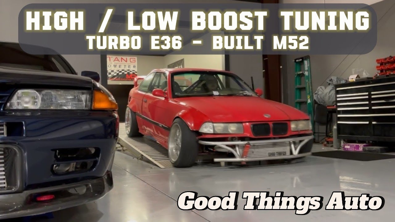 Turbo E36 High / Low Boost Tuning!  Link Ecu.  Max Power on Factory Fuel Lines!  Lets make over 600!