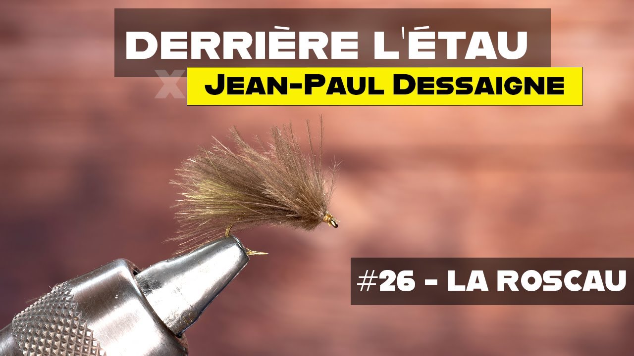 Derrière l'étau n°26 : montage d'une mouche de type sedge pour pêcher la truite