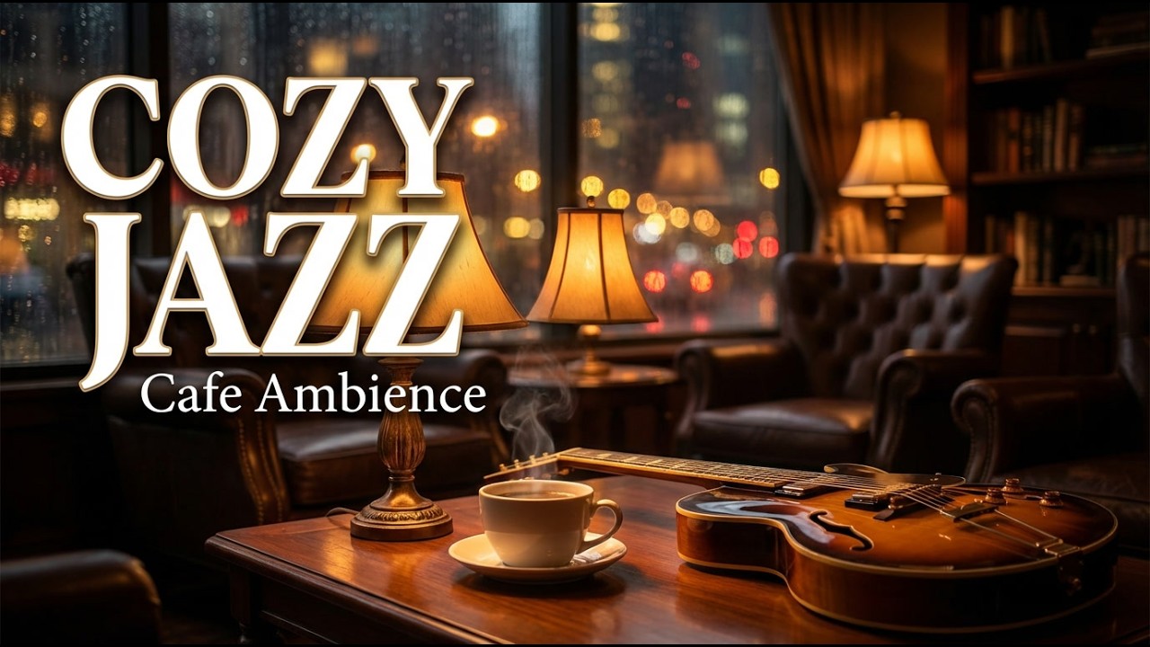 Smooth Jazz Guitar at Luxury Cafe : Relaxing Instrumental Music for Study, Work & Coding