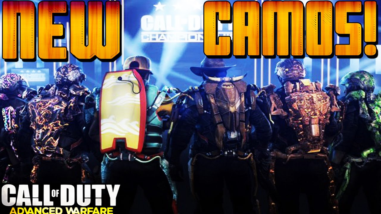 COD AW: INSANE NEW ''Surfer Exo Suit'' & ''Kraken Exo Suit'' Camos Coming To AW (NEW Camo info)