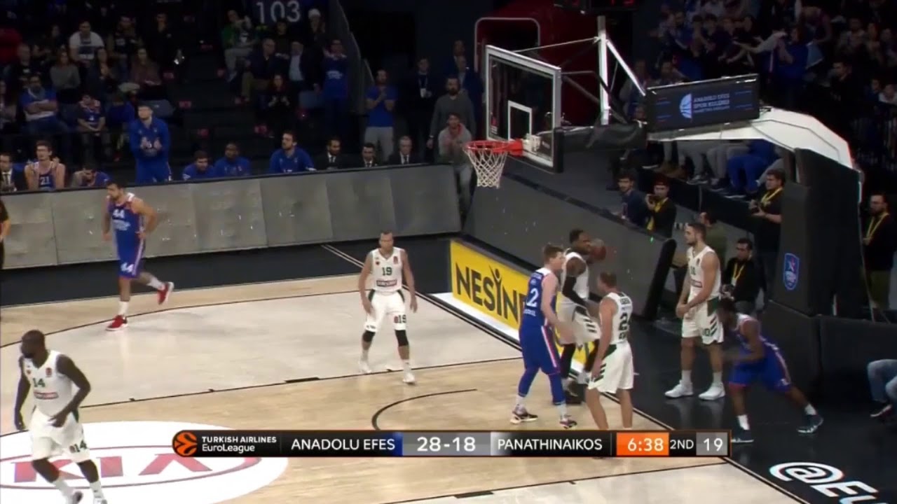 Rodrigue Beaubois 19 pts (Anadolu Efes-Panathinaikos: 78-62)