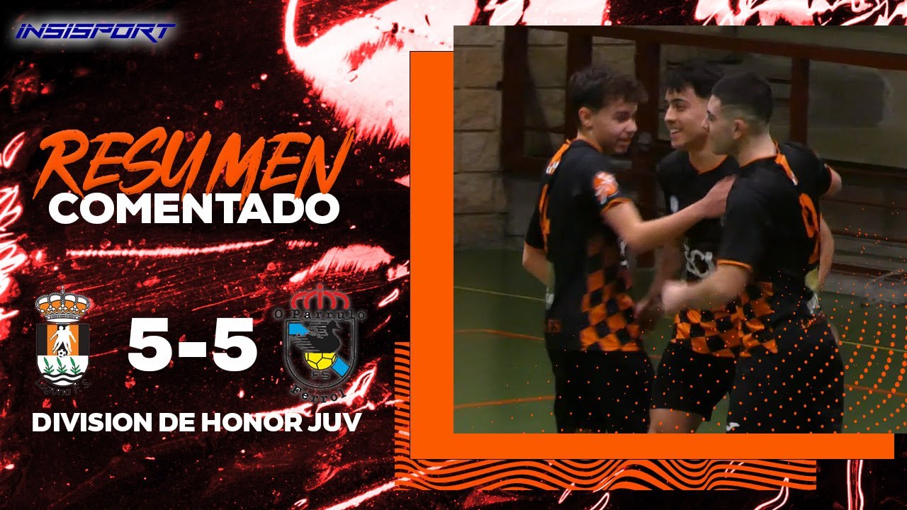 LAGUNA FS 5-5 O PARRULO FS A | RESUMEN J19 DIVISION HONOR JUVENIL FUTSAL 22-23