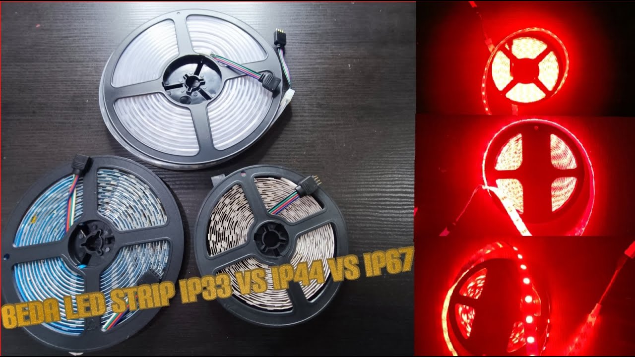 ❤Sudah Mengerti bedanya ip33 VS ip44 VS ip67 Pada Led Strip ❓❓😏❤