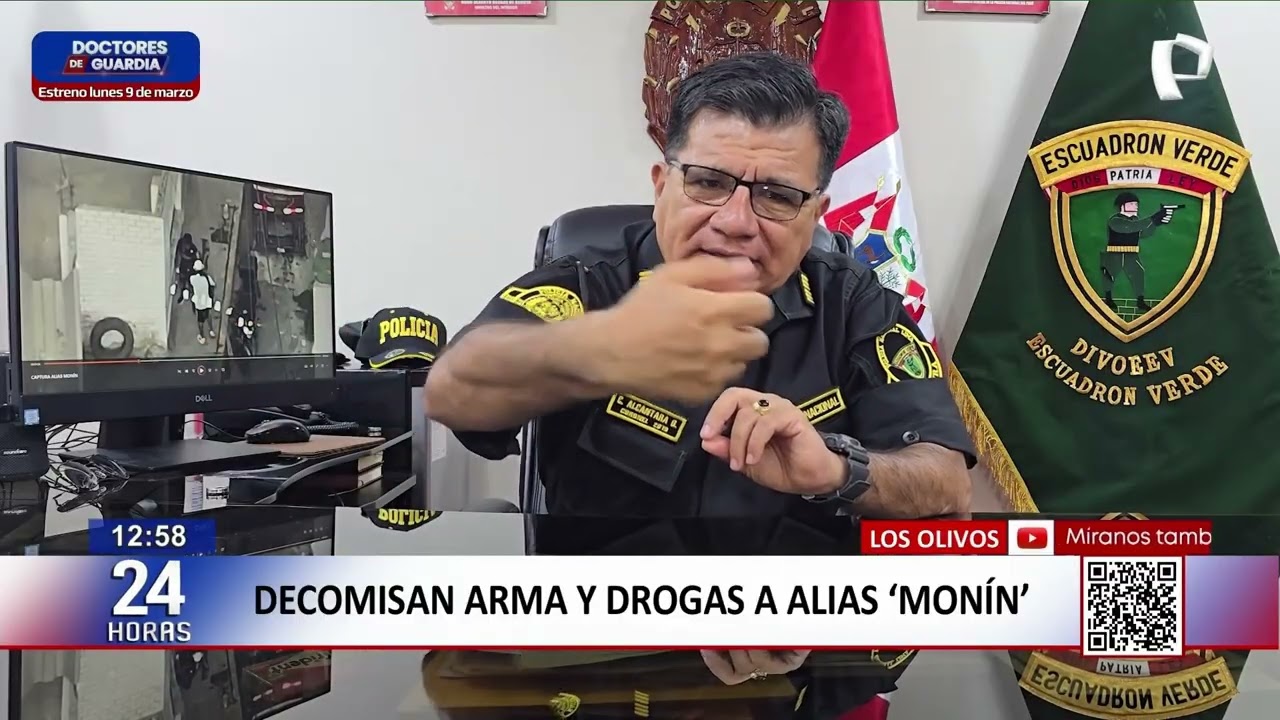 Los Olivos: drones permiten capturar a vendedor de droga en operativo policial