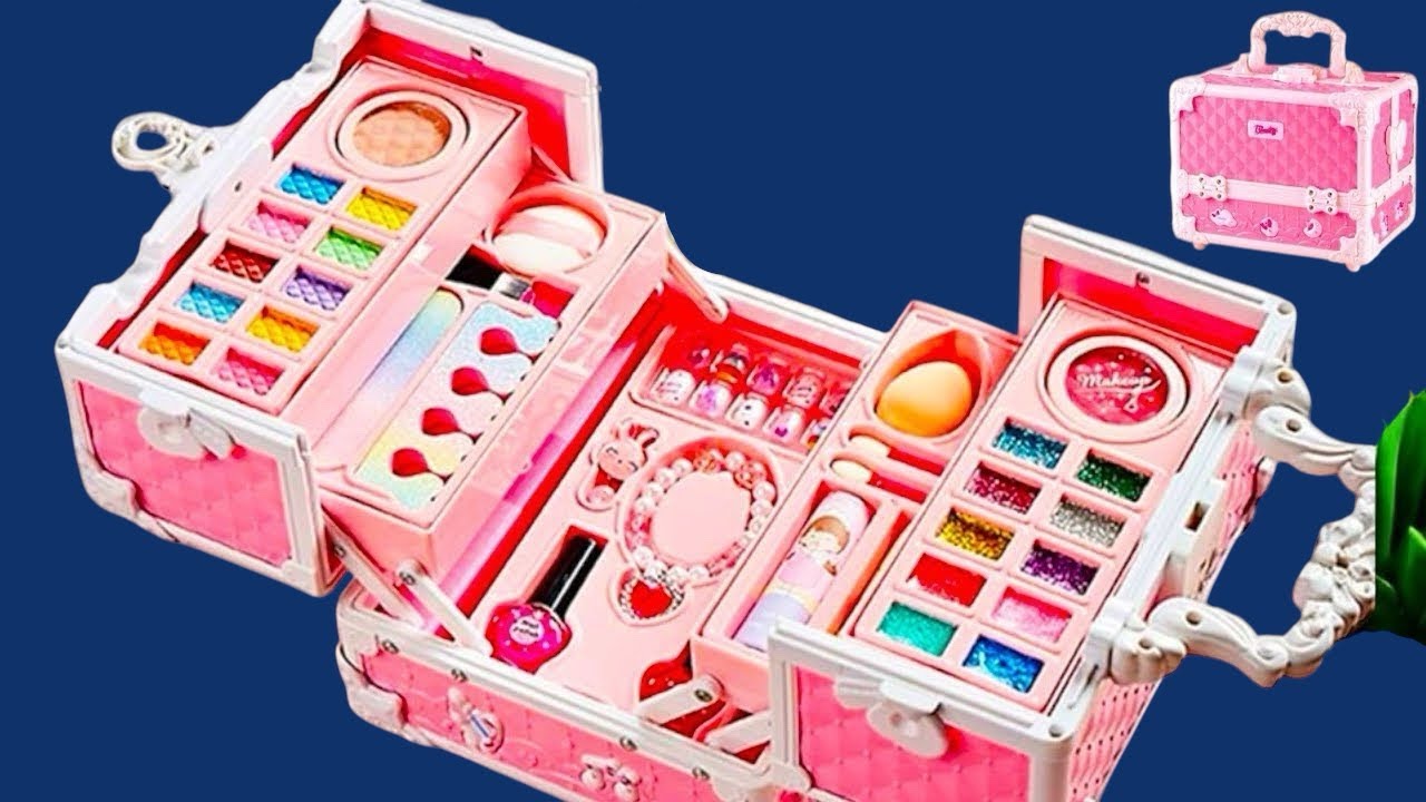 Unboxing & Review: Hello Kitty Luxury Makeup Set💄 | ASMR & Beauty Experience