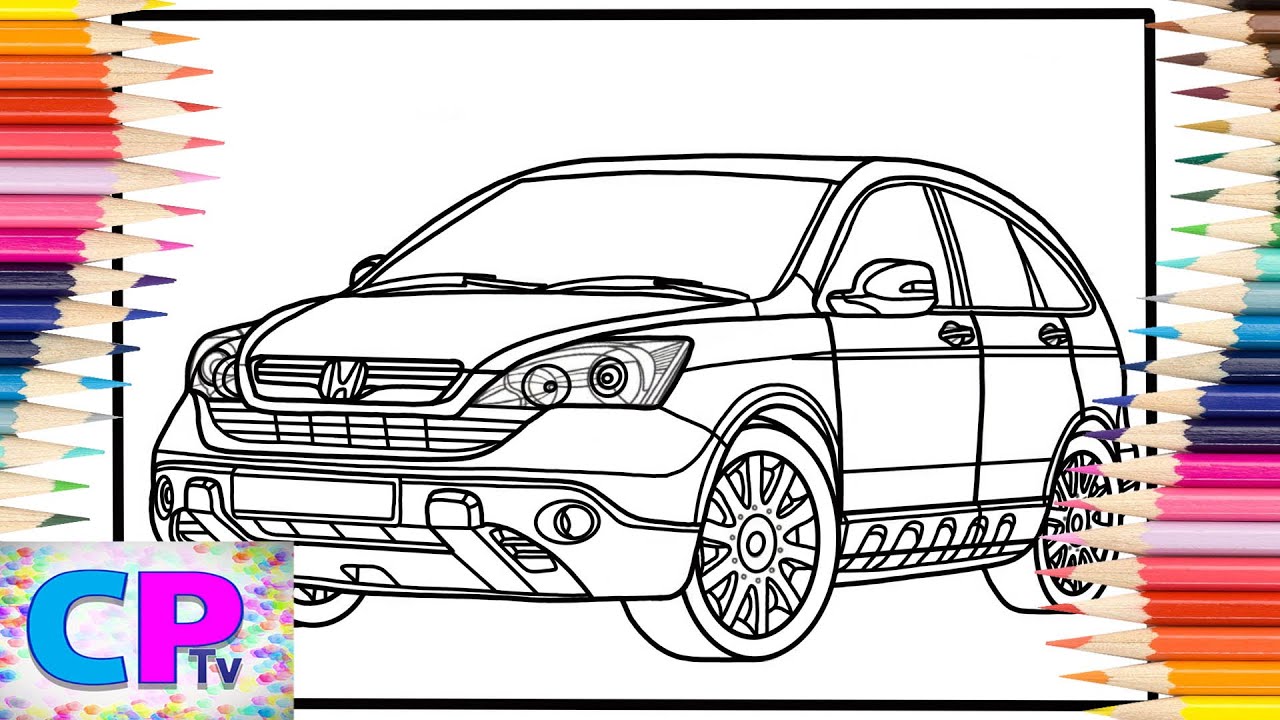 Honda CR-V Coloring Pages/Honda CR-V III/Jim Yosef - Eclipse/Jim Yosef - Lights [NCS Release]