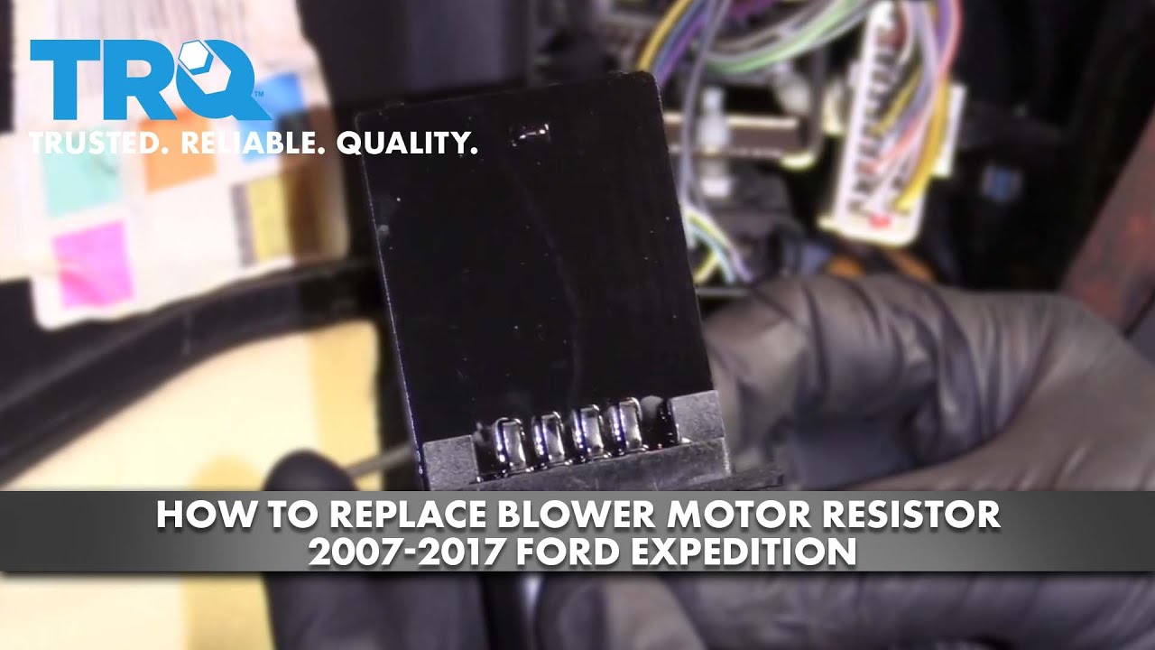 How To Replace Blower Motor Resistor 2007-2017 Ford Expedition
