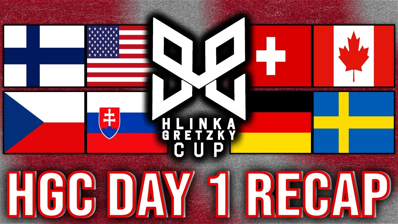 Hlinka Gretzky Cup DAY 1 RECAP | Analysis, Standouts, Scores, News, and More!!!
