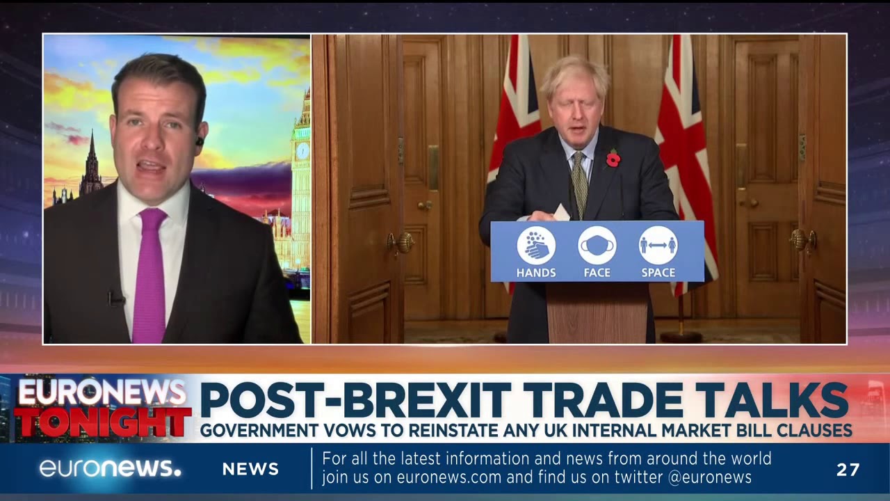 Post-Brexit trade talks: Government vows to reinstate any UK internal market bill clauses