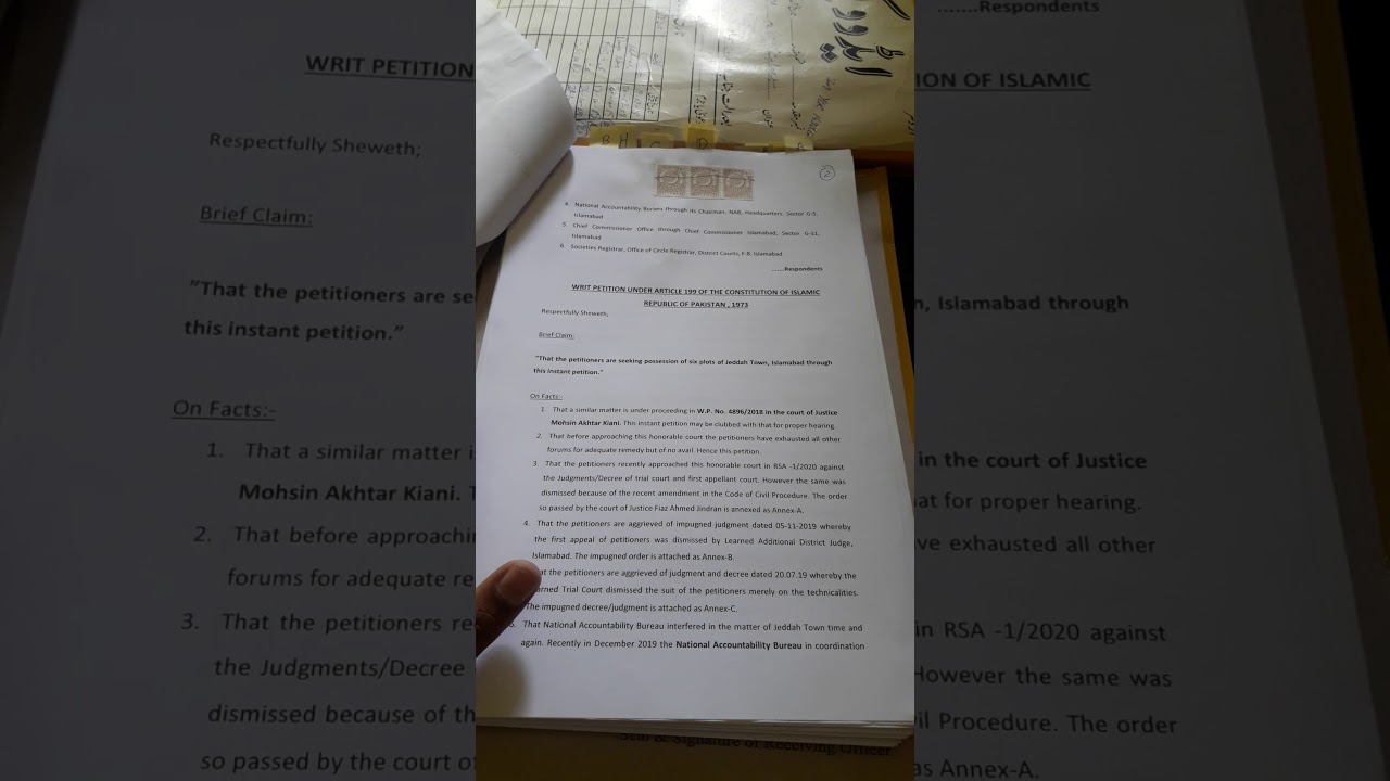 How to file a Writ Petition