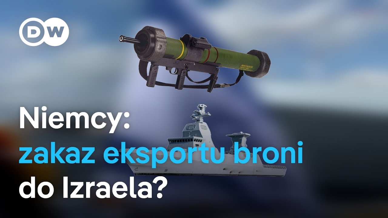 Czy Niemcy naprawdę wprowadziły zakaz eksportu broni do Izraela?