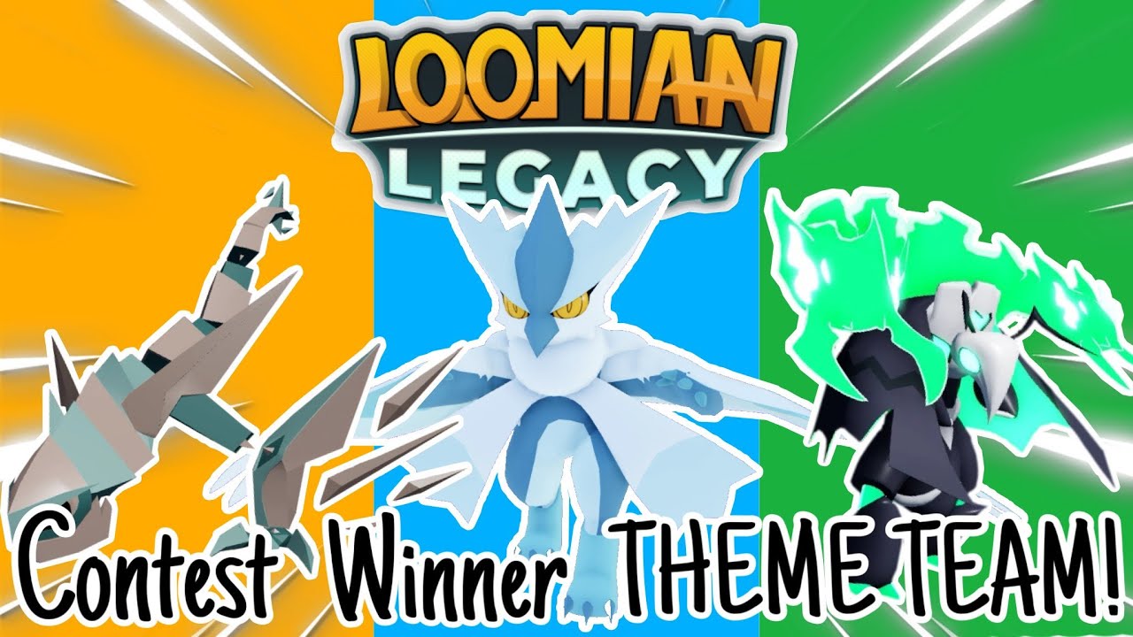 Contest Winners Theme Team! - Loomian Legacy PVP
