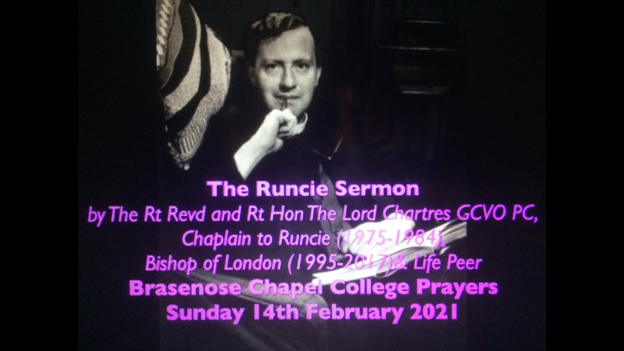 Runcie Sermon 2021