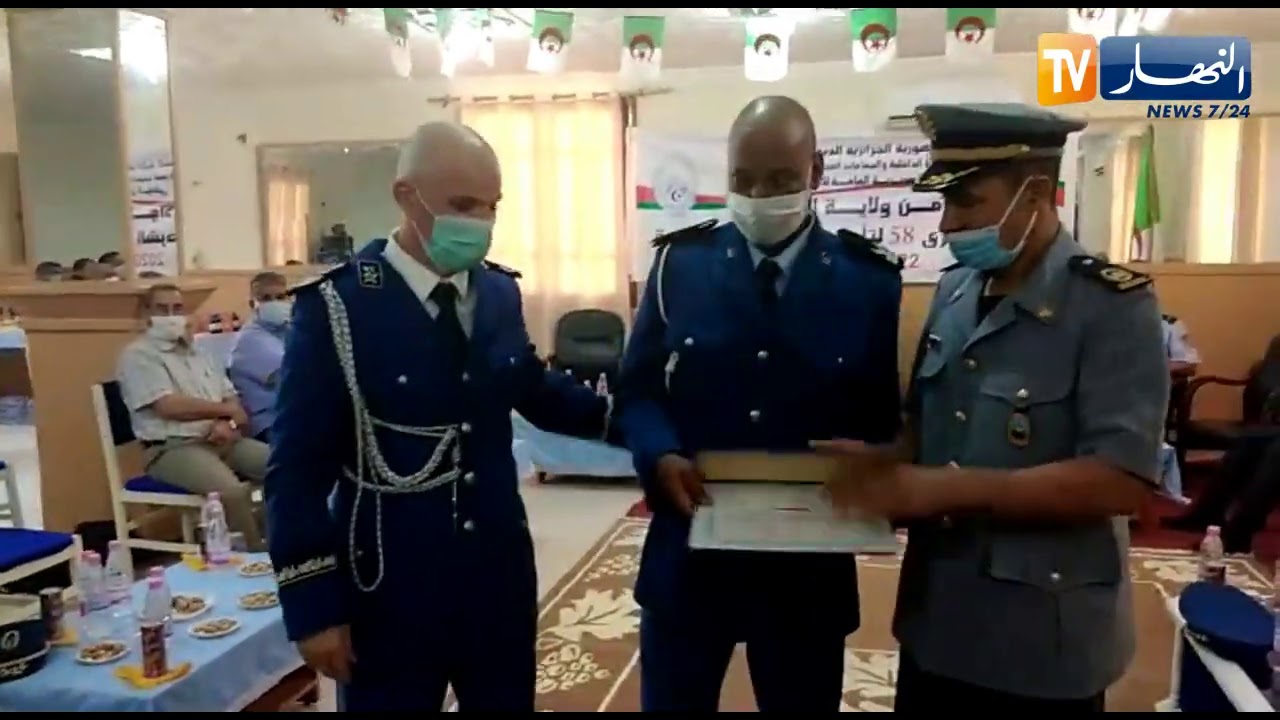 الوادي: ترقية 124 رجل امن تزامنا والذكرى 58 للتأسيس الشرطة الجزائرية