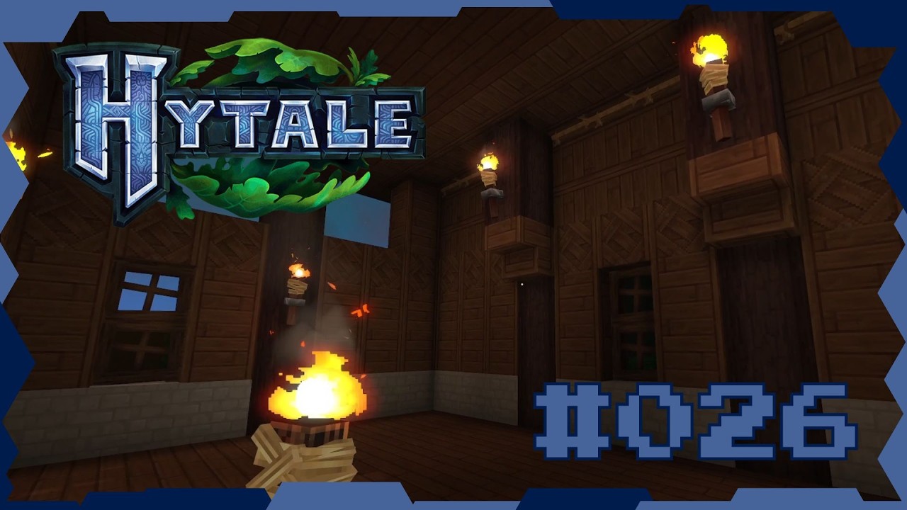HYTALE 🌳 #026: Welch PRUNKVOLLE HÜTTE! [german / let´s play / deutsch]