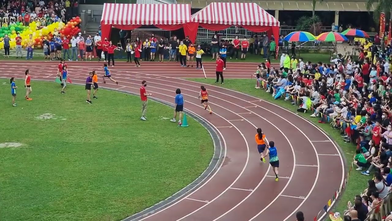 P12 4x100m Invitation Run - Hari Sukan SJKC Choong Wen - 5 Nov 2022