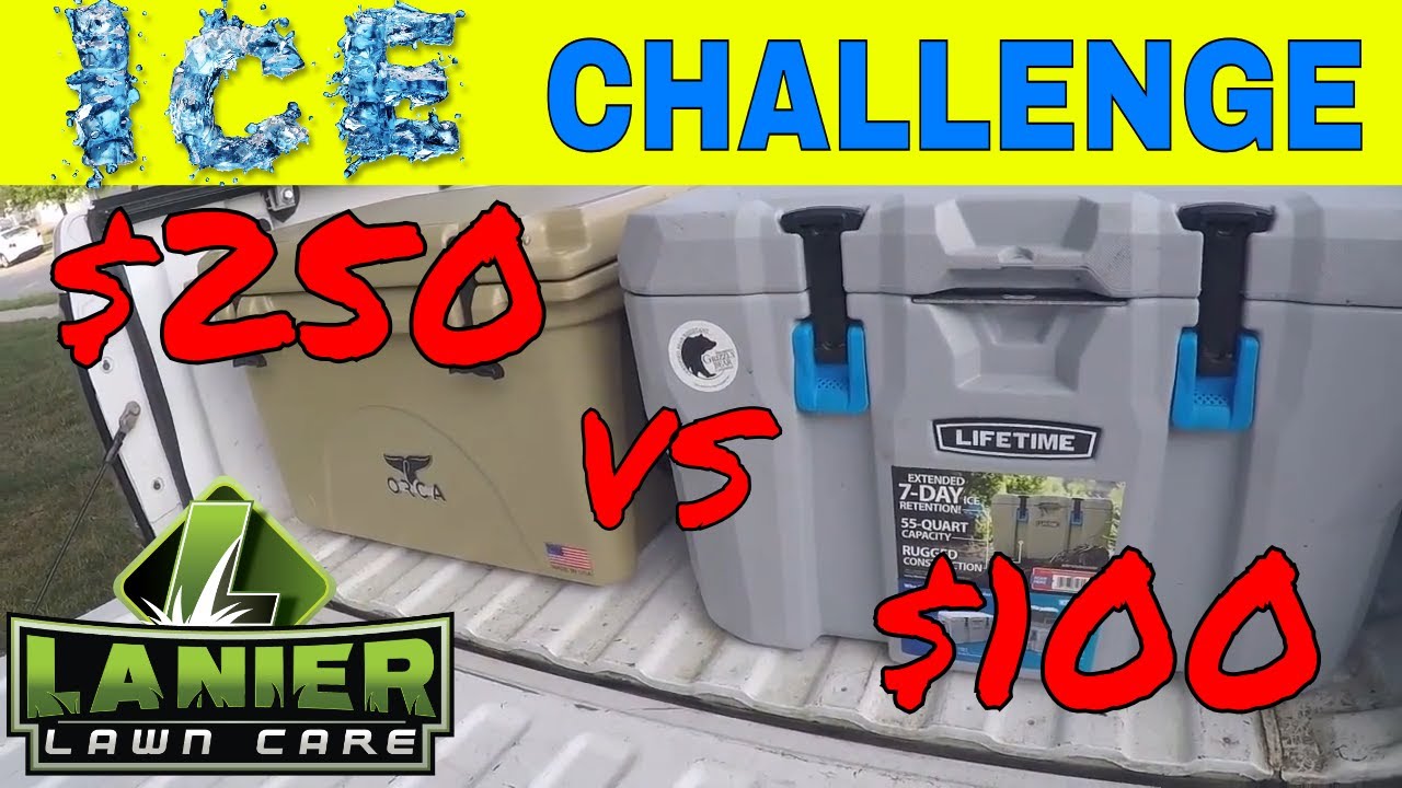 Orca Cooler против Lifetime Cooler: испытание на удержание льда