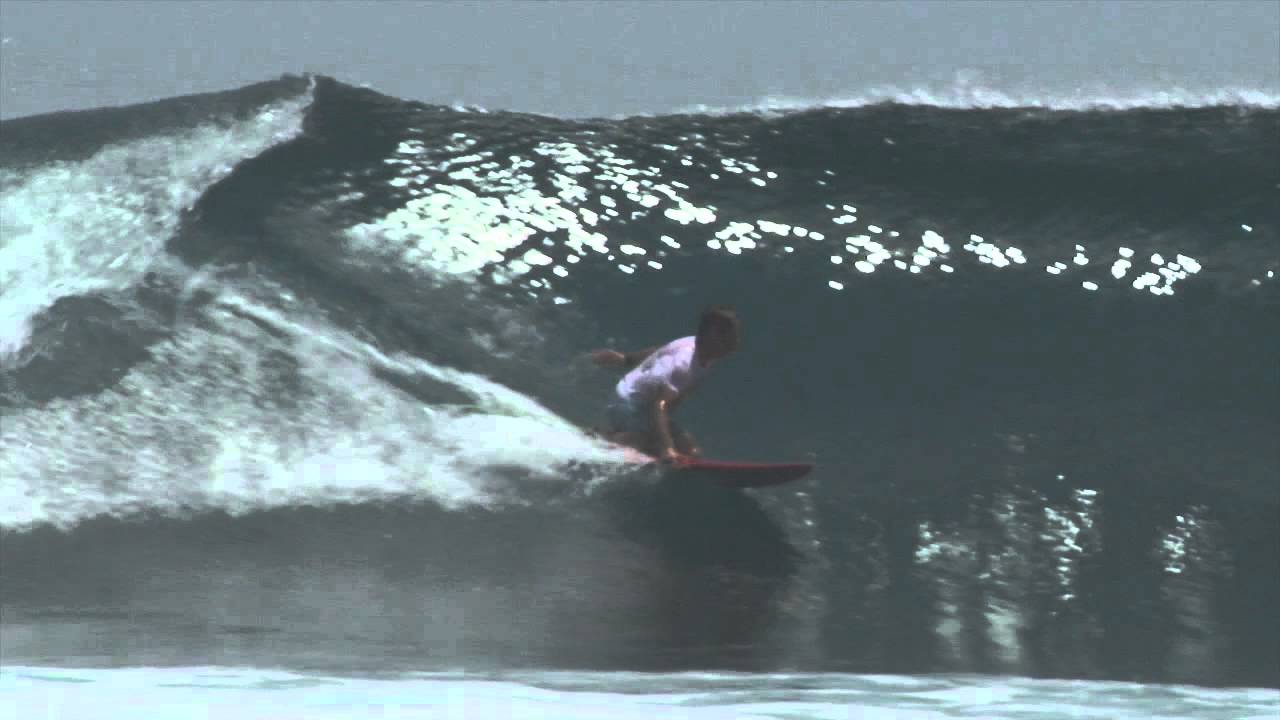 Kneeboard surfing Sumatra outer island 2012