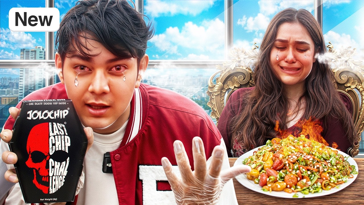 Eating The Spiciest Food in my City | JOLOCHIPS (Don't try this at Home)