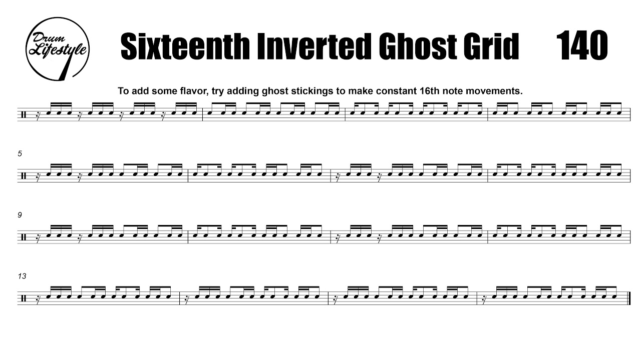 Sixteenth Inverted Ghost Grid