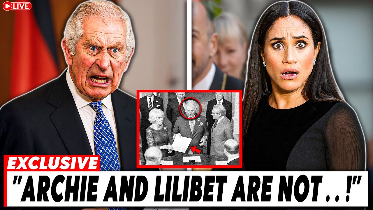 Meghan Markle FREAKS OUT After King Charles Removes Her Kids From Line of Succession