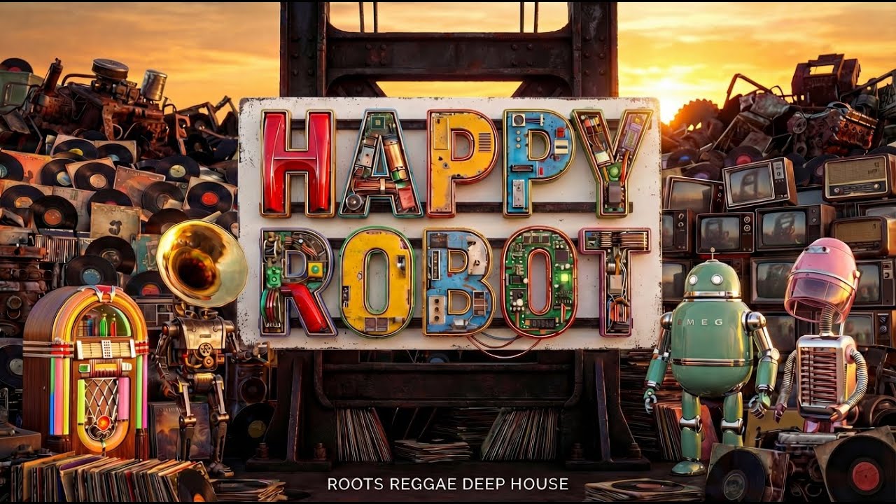 HAPPY ROBOT 🤖 | Roots Reggae x Deep House 2026 | Cinematic AI Art