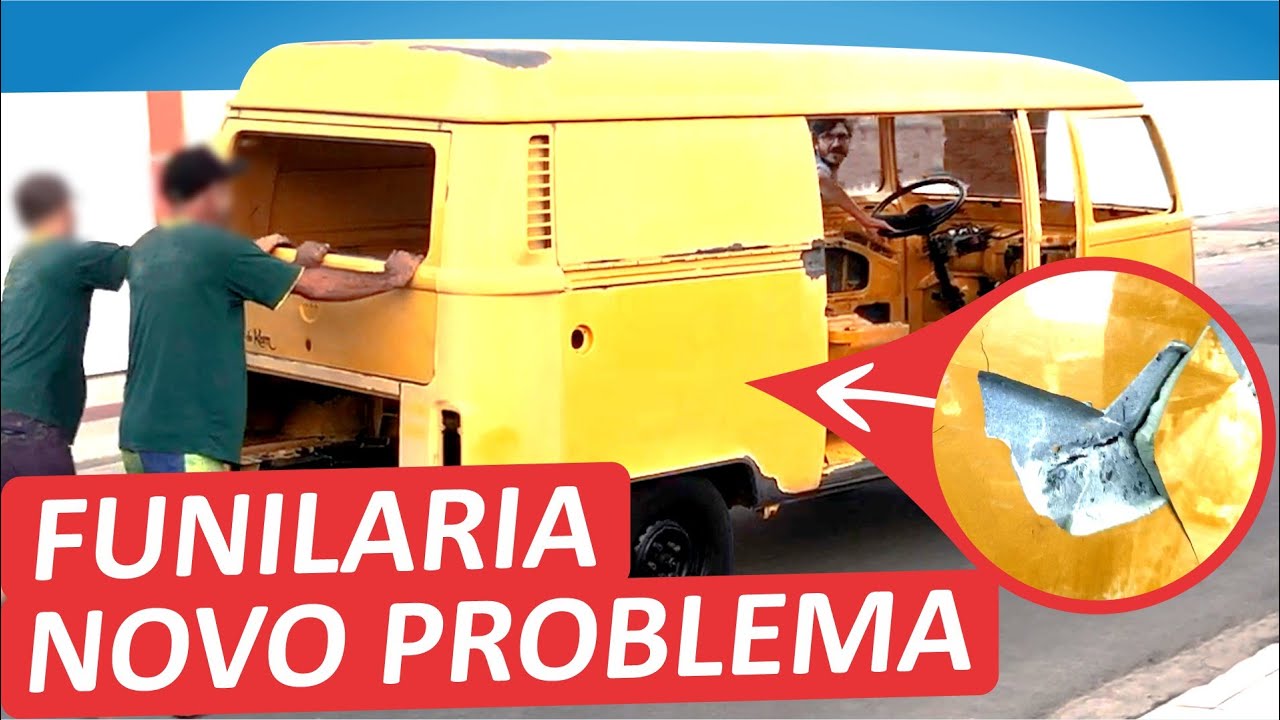 [COMPLICOU] NÃO IMAGINAVA ISSO NA KOMBI FUNILARIA - Reforma da Kombi em casa!!!