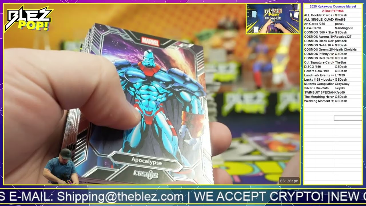 2025 Kakawow Cosmos Marvel 2 Box BREAK Pick Your Parallel Set #66
