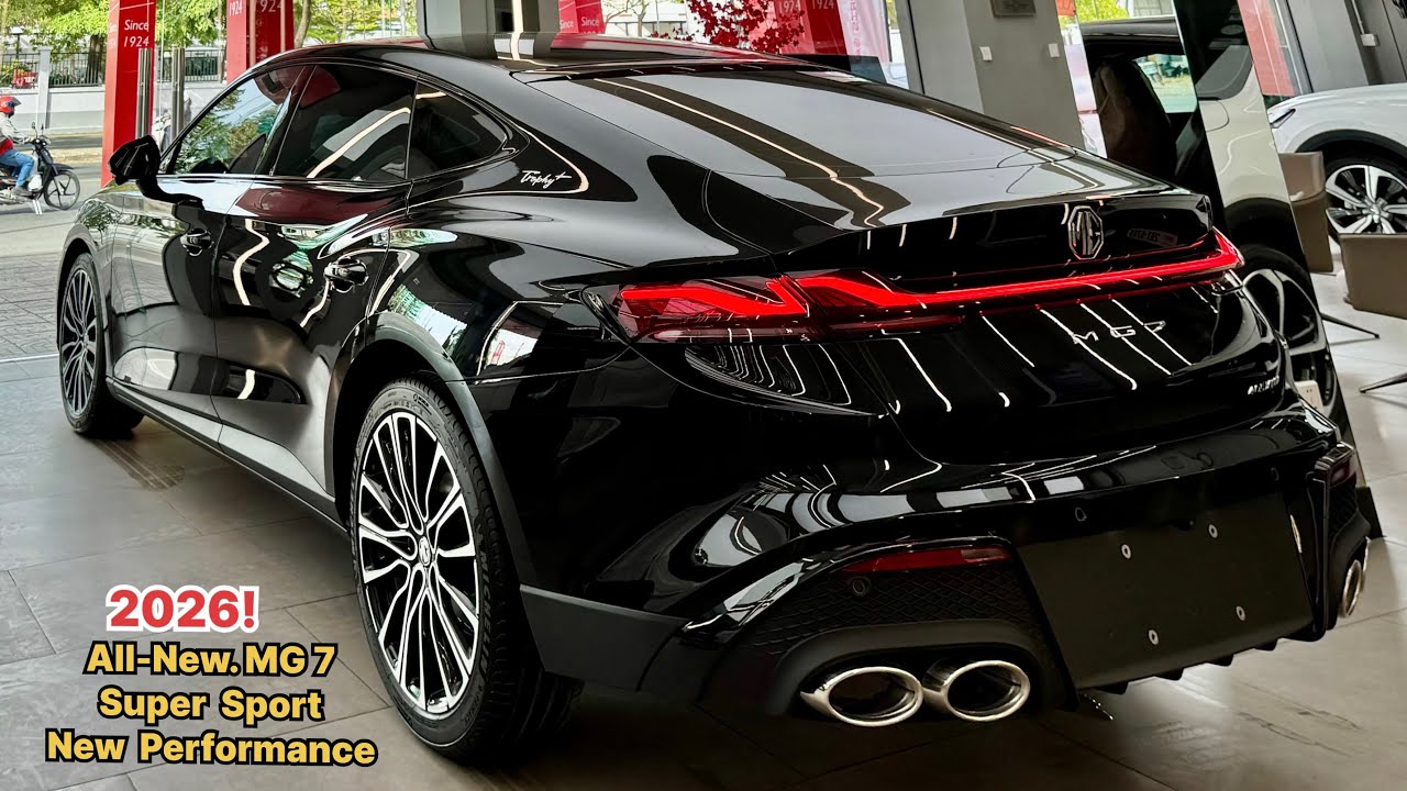 Новинка 2026 года! Совершенно новый MG7 Trophy Plus Super Sport Premium — новый спортивный интерь...