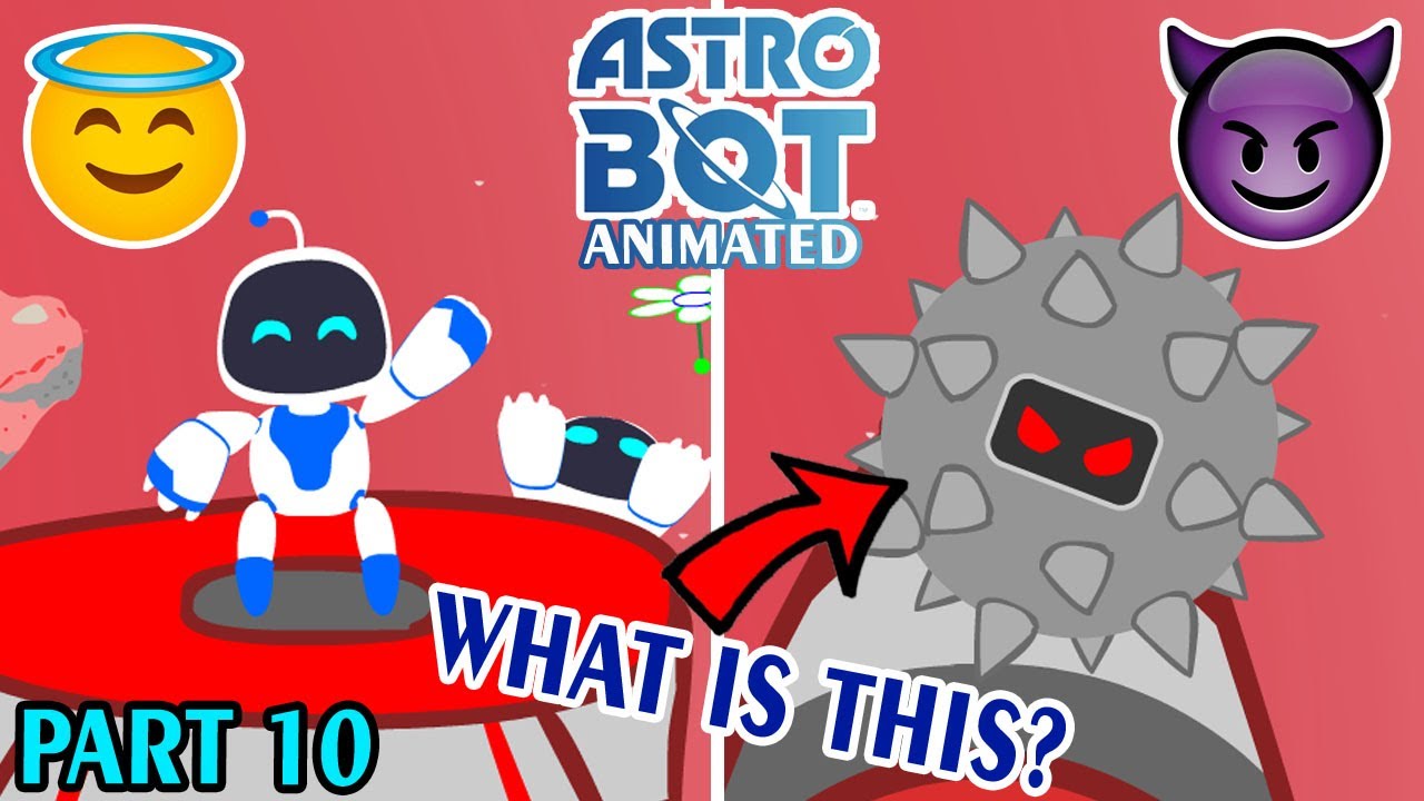 ASTRO BOT TRAINING ARC BEGIN?? 😈😈 ALSO WHAT IS THAT THING?? [Astro Bot Animated]