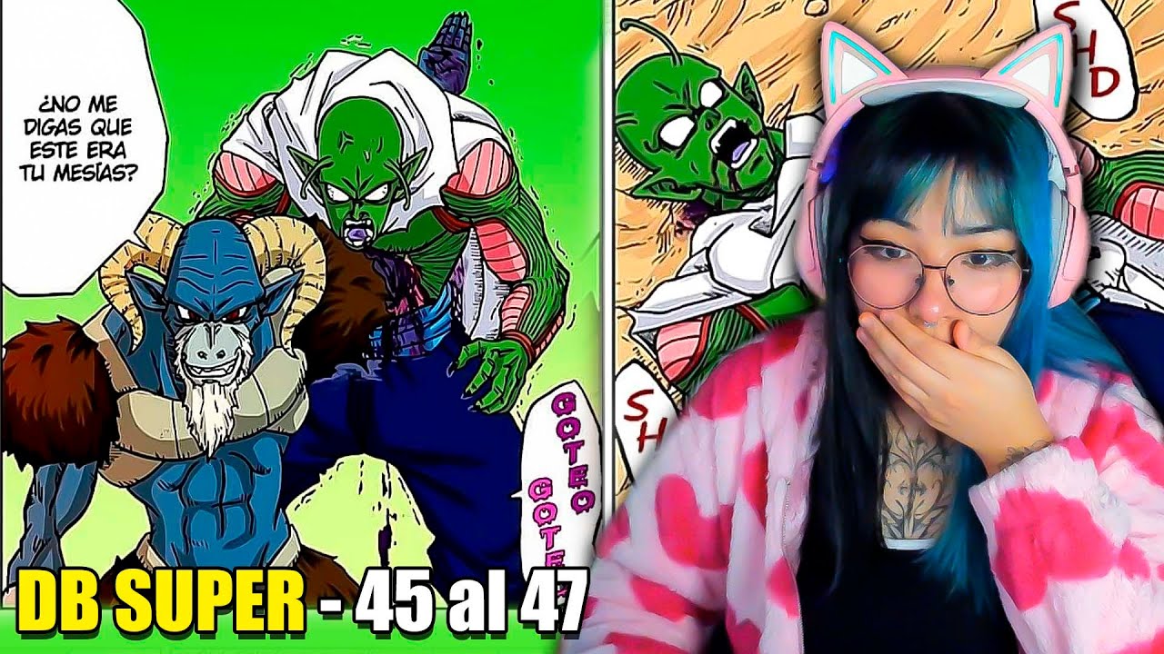 MORO ATACA NAMEKUSEIN😯REACCION MANGA 45-47 DRAGON BALL SUPER || @losprecavidos​