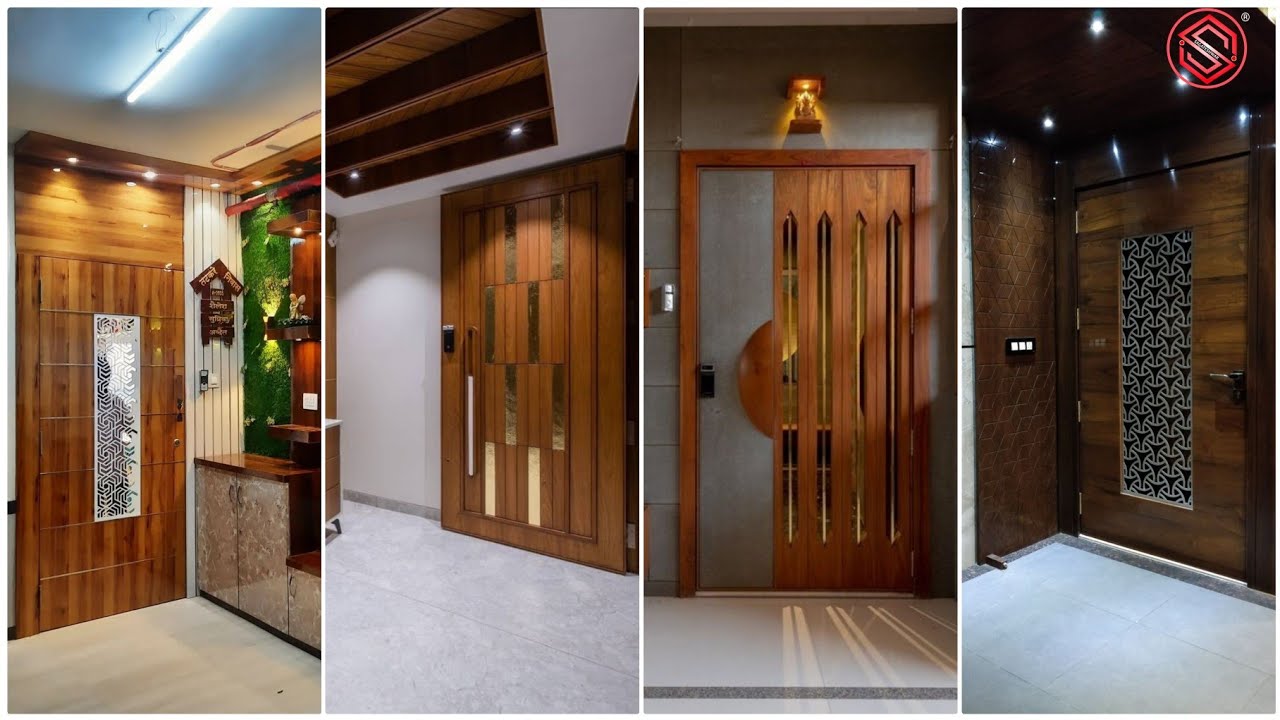 Modern Stylish Main Gate Design / Wooden Safety Door Design / Latest Main Entrance Door Design 2022