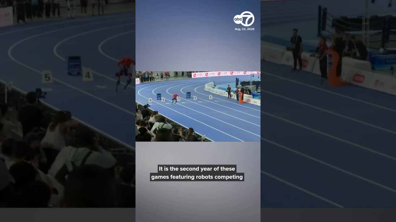 Humanoid robots smash human records in 100m sprint at robot games