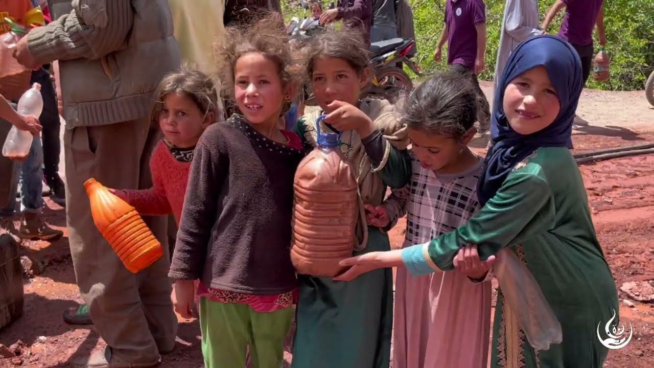 جمعية نقاء للتنمية والتضامن - سقيا نقاء -حفر بئر جماعة أيت تمليل - دوار إنفلاس تسلي 02/06/2023.