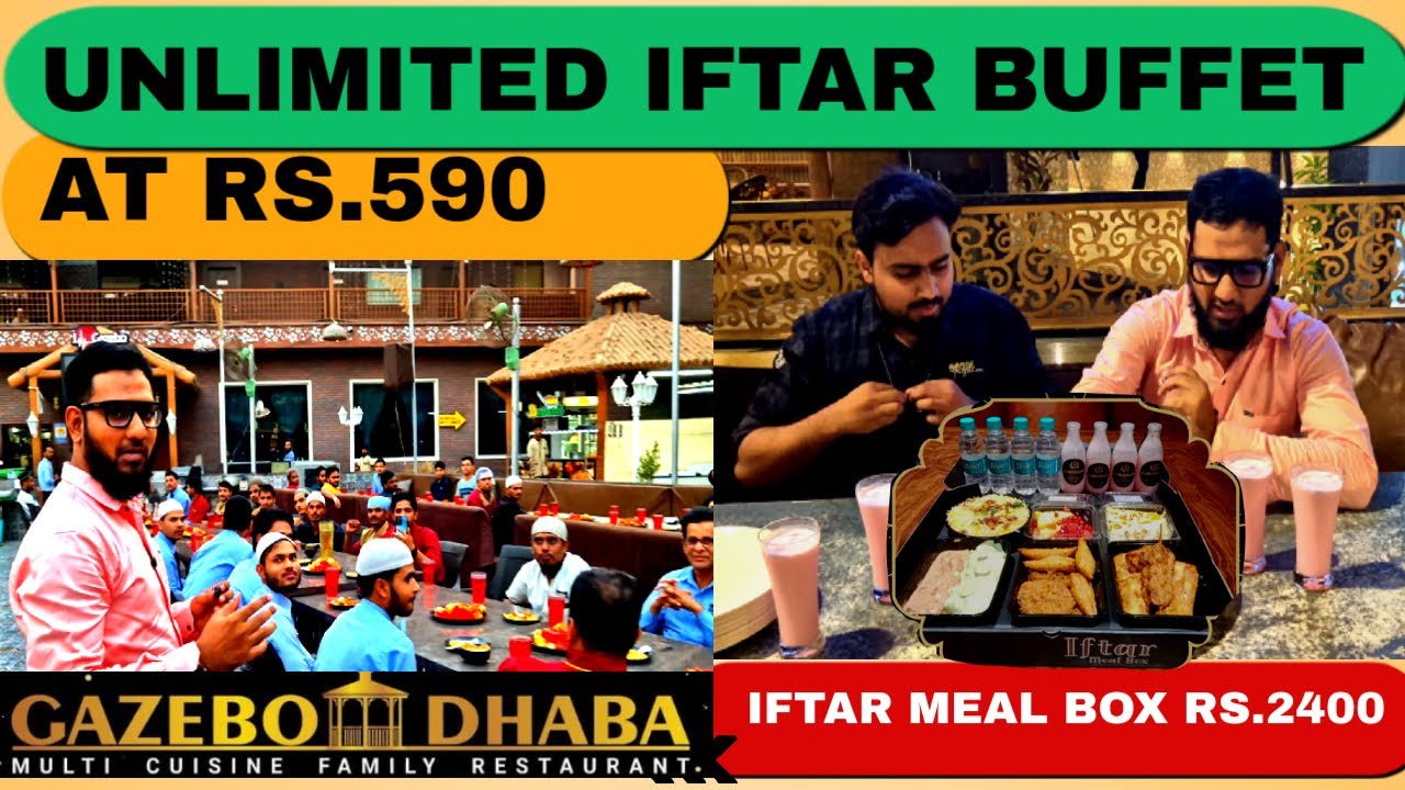 Unlimited Buffet  at Just  Rs.590 in NAVI  MUMBAI  | ROYAL IFTAR MEAL BOX IN JUST RS.2400